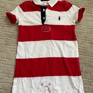 Ralph Lauren romper for baby boy